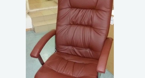Обтяжка офисного кресла. Красногвардейская
